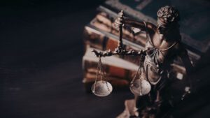 moder justitia, AI genererad genrebild