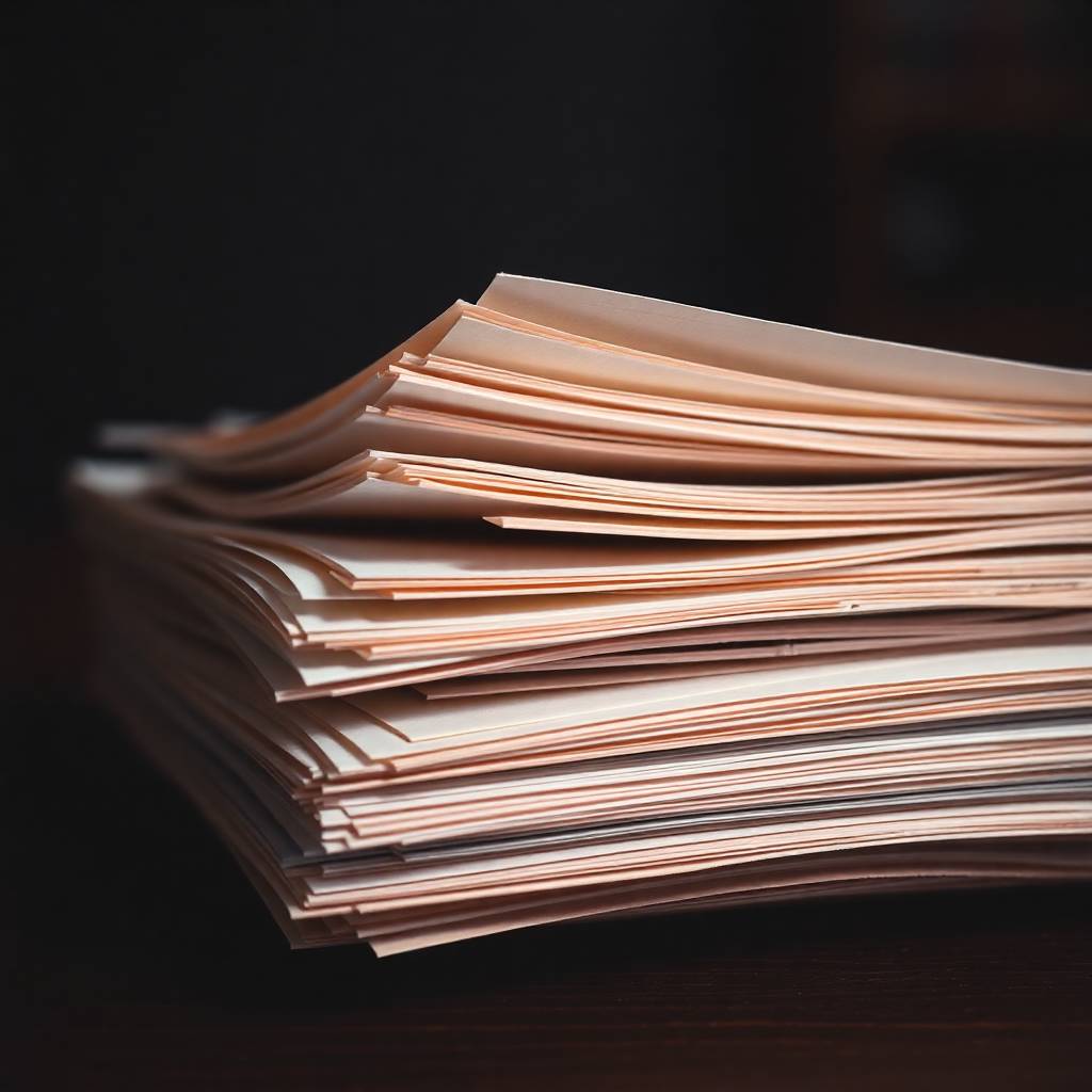 AI pic of filed papers